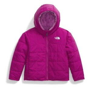 North Face Shasta hooded jacket girls size 5